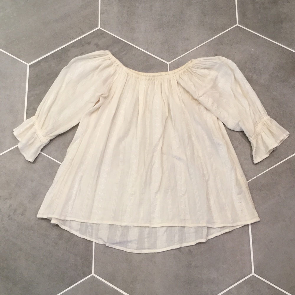Ralph Lauren off the shoulder top